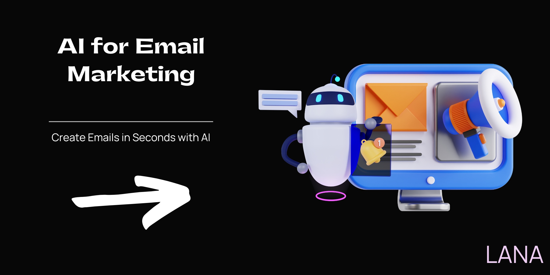 create emails in seconds with AI 